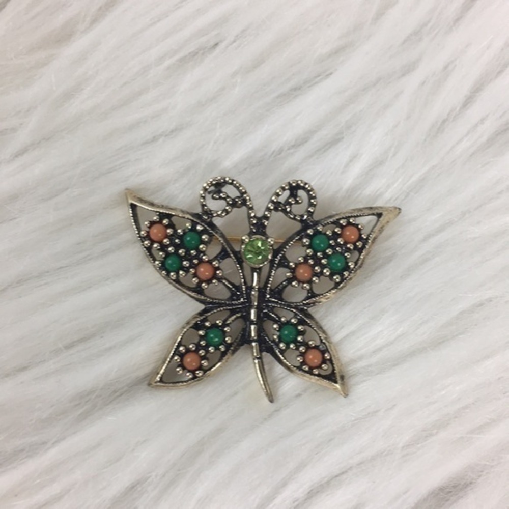 Sarah Coventry, butterfly brooch, NWOT.